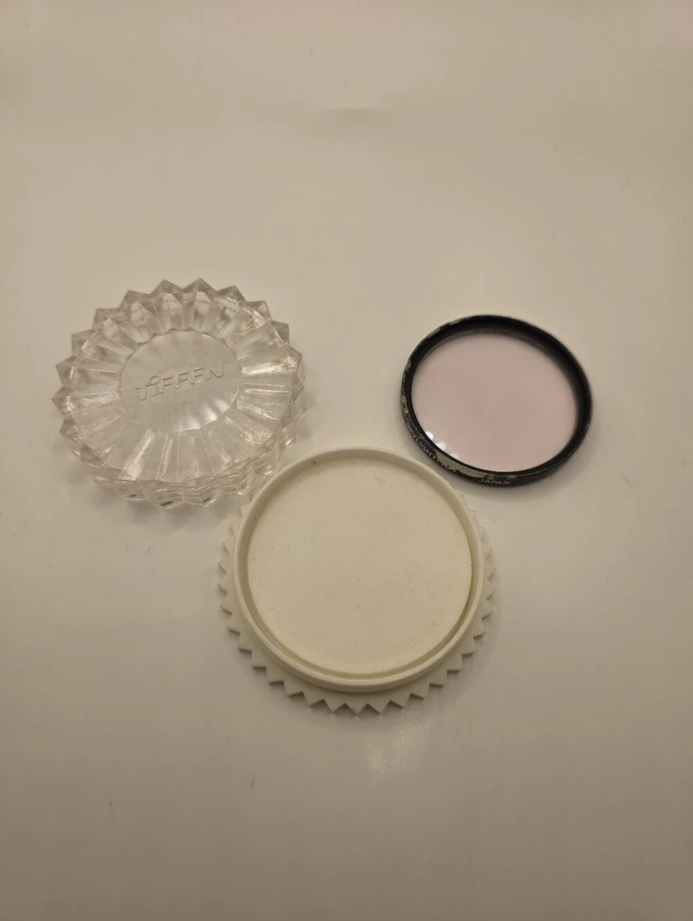 ​Vintage Camera Lens Filter Lot 9pc 49mm 52mm 58mm Hoya Tiffen Vivitar Japan